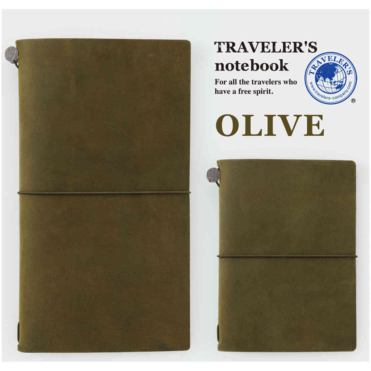 Traveler’s Notebook, Notebook Olive - Regular Size