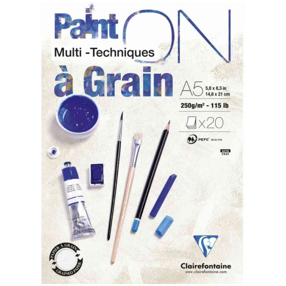 Paint On á Grain A5
