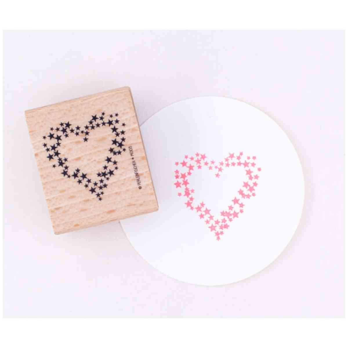 Stamp : Heart of stars Artikel: M003