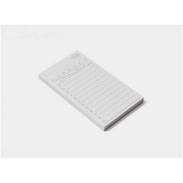 Plain Memo Pad - Att göra Memo