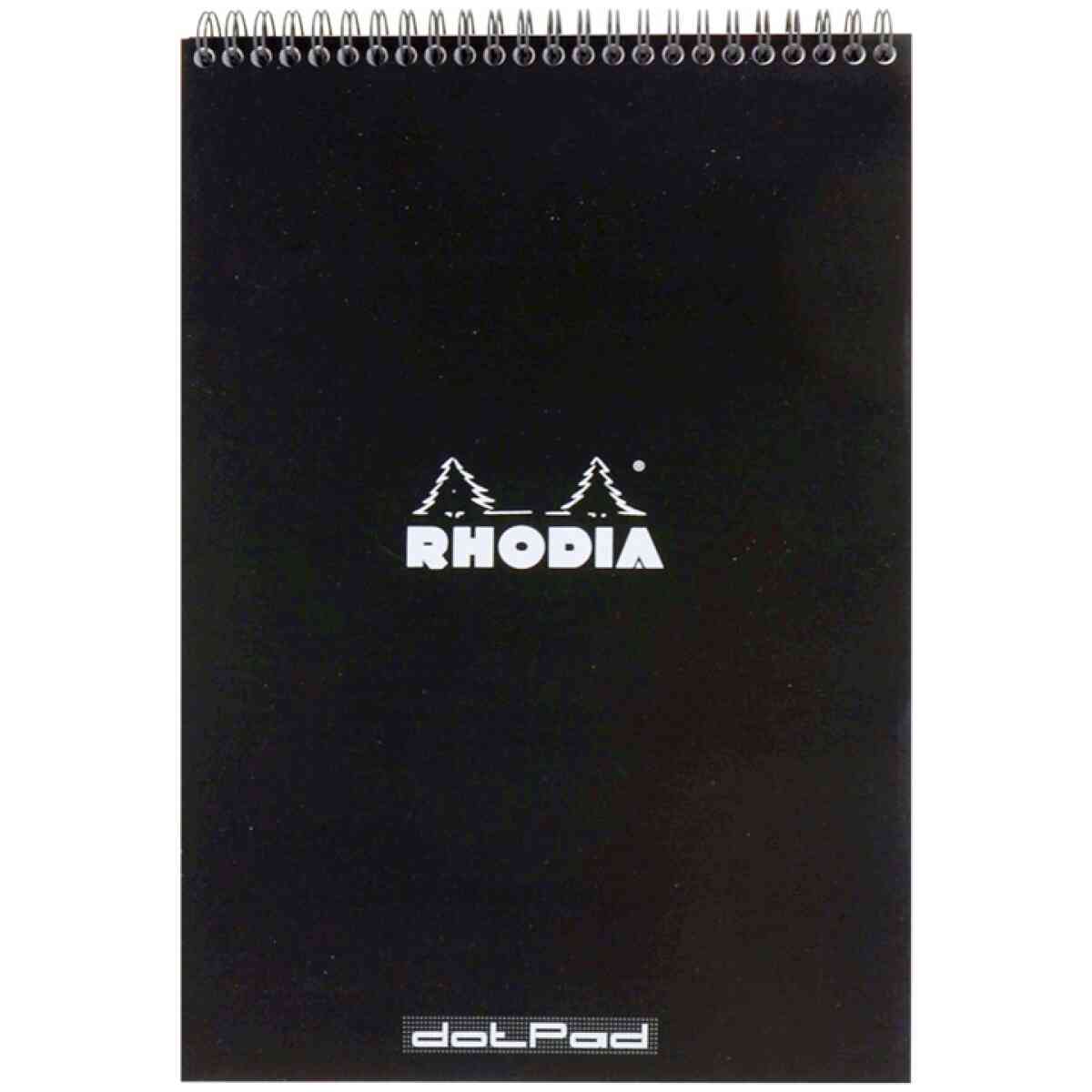 Top Wirebound Notepad, A4, Black