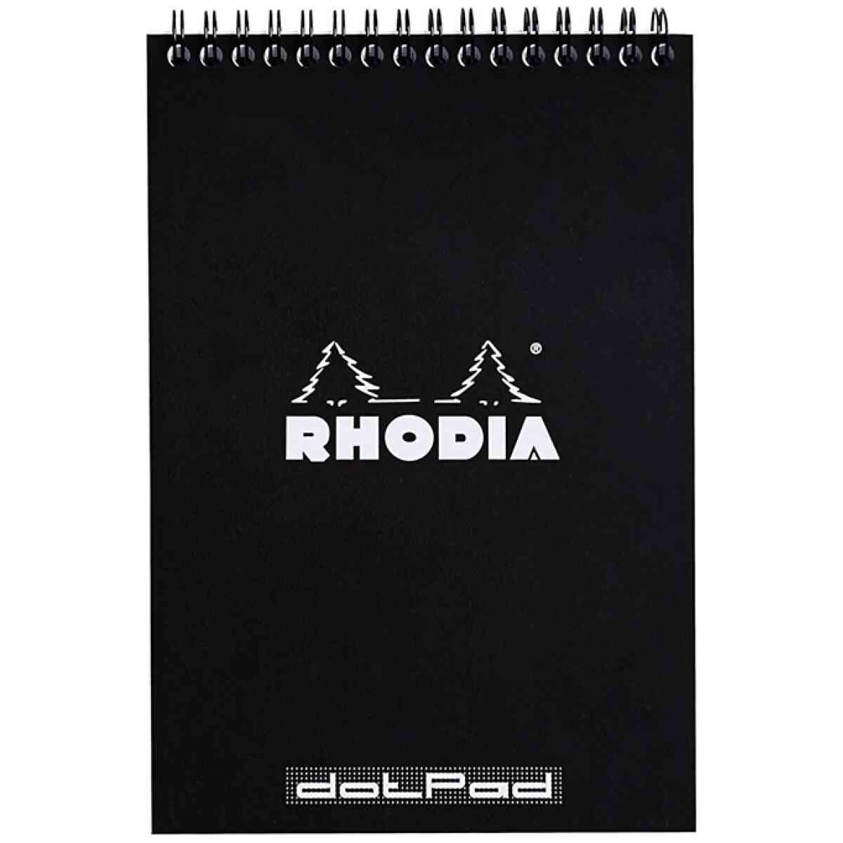 Top Wirebound Notepad, A5, Black