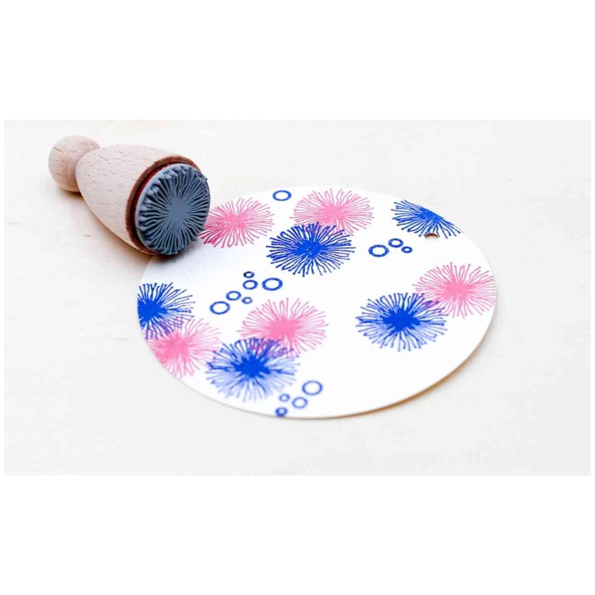 Stamp : Sea ​​anemone small Artikel: K022