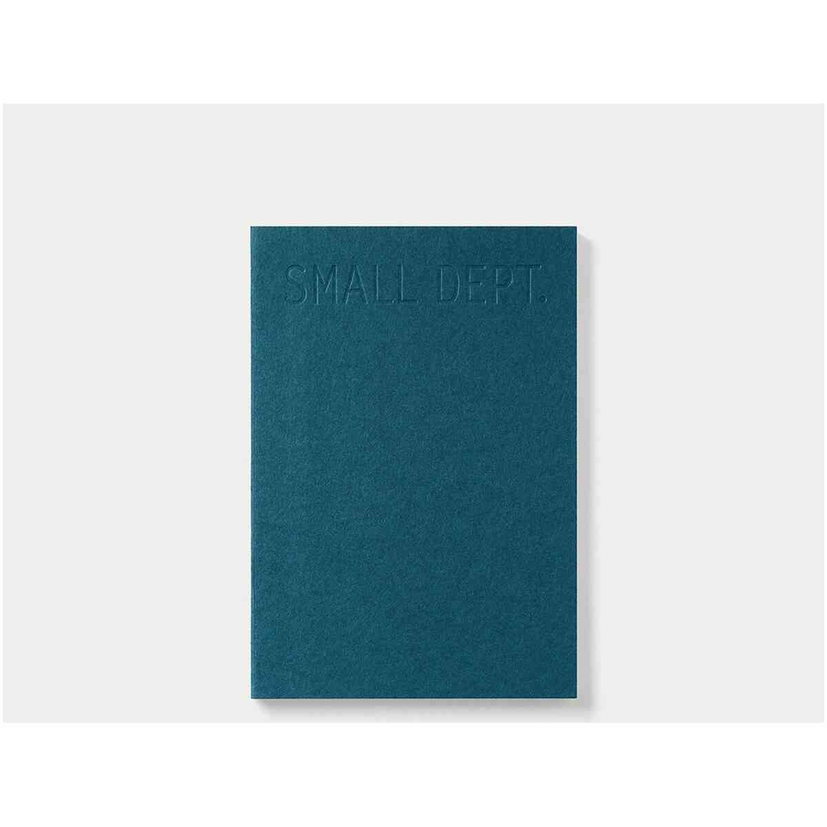 small dept weekly planner blue green