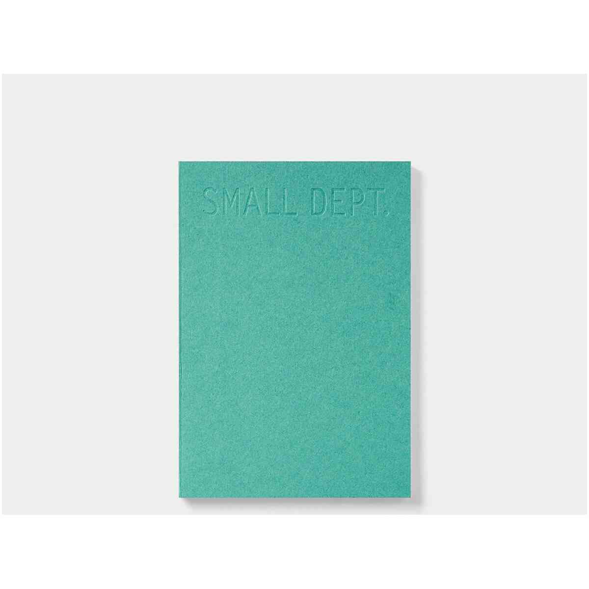 small dept weekly planner emerald