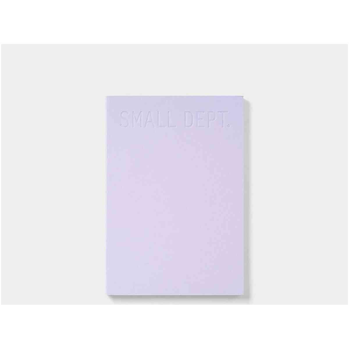 small dept weekly planner lilac