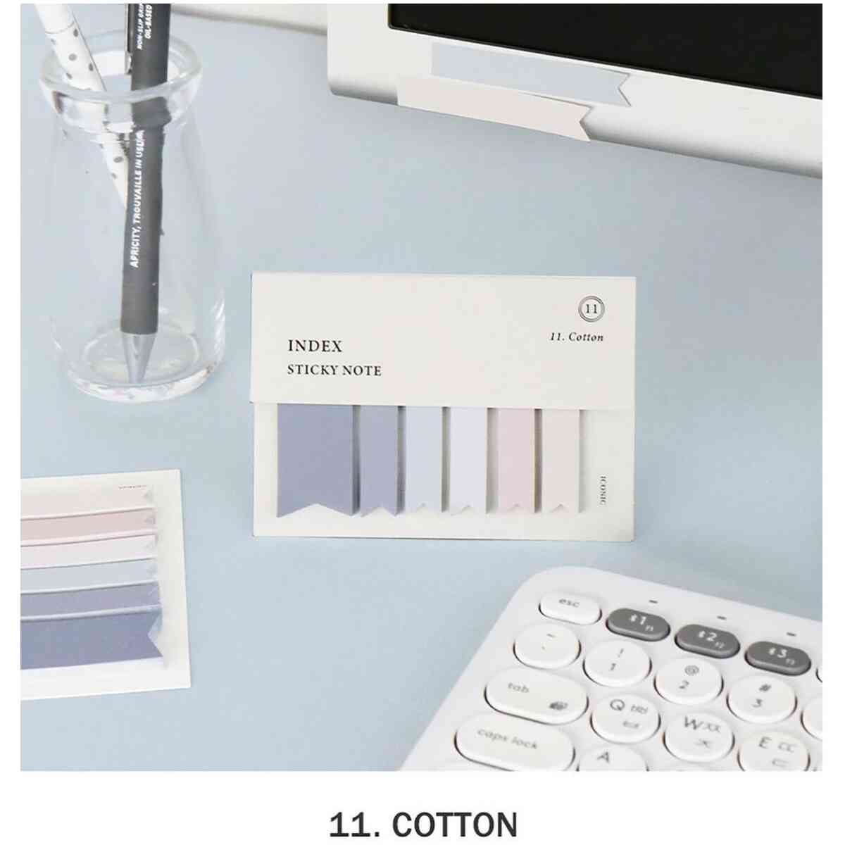 sticky note index 11 cotton