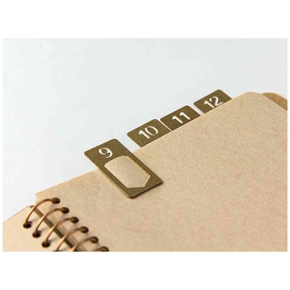 Traveler’s Company, Numbered Clips - Bild 4