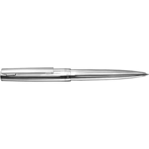 Otto Hutt Design 07 Ballpoint Pen Thread guilloché Silver
