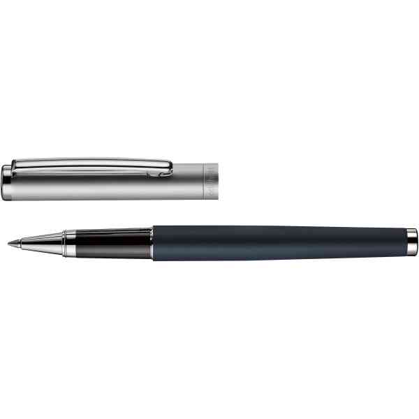 Otto Hutt Design 01 Rollerball Frosted Blue Ruthenium