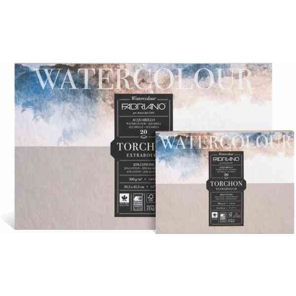 Watercolour Studio Torchon 300 Gram, Storlek: 230 x 305 mm.