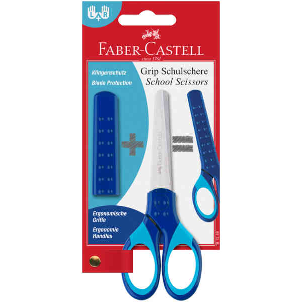 Grip school scissors