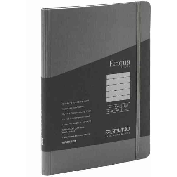 Ecoqua Plus hidden spiral notebook A5 Ruled
