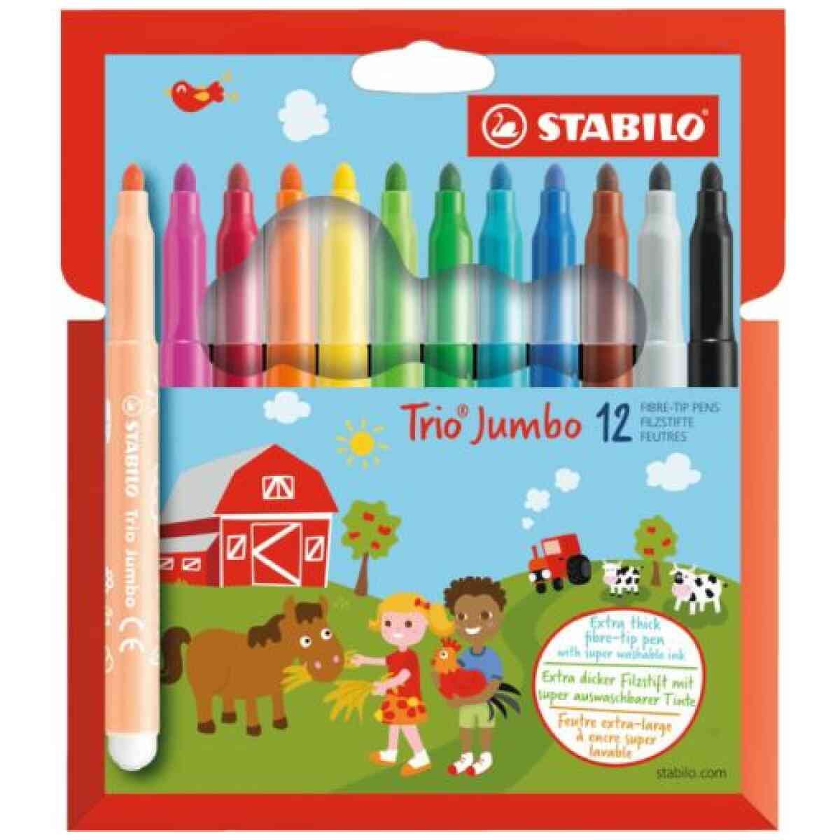 STABILO Trio Jumbo 12 Pack - Bild 3