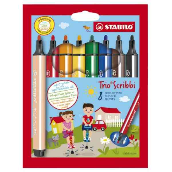 Stabilo Scribbi 8 Pack