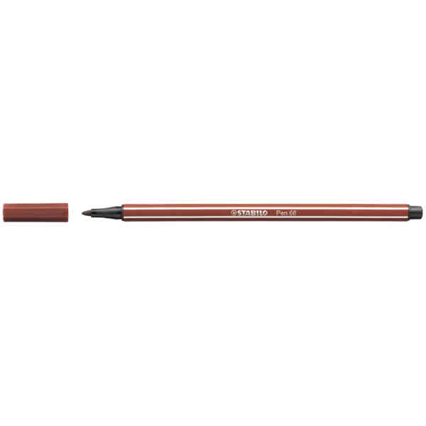 STABILO Pen 68/38 Rödbrun
