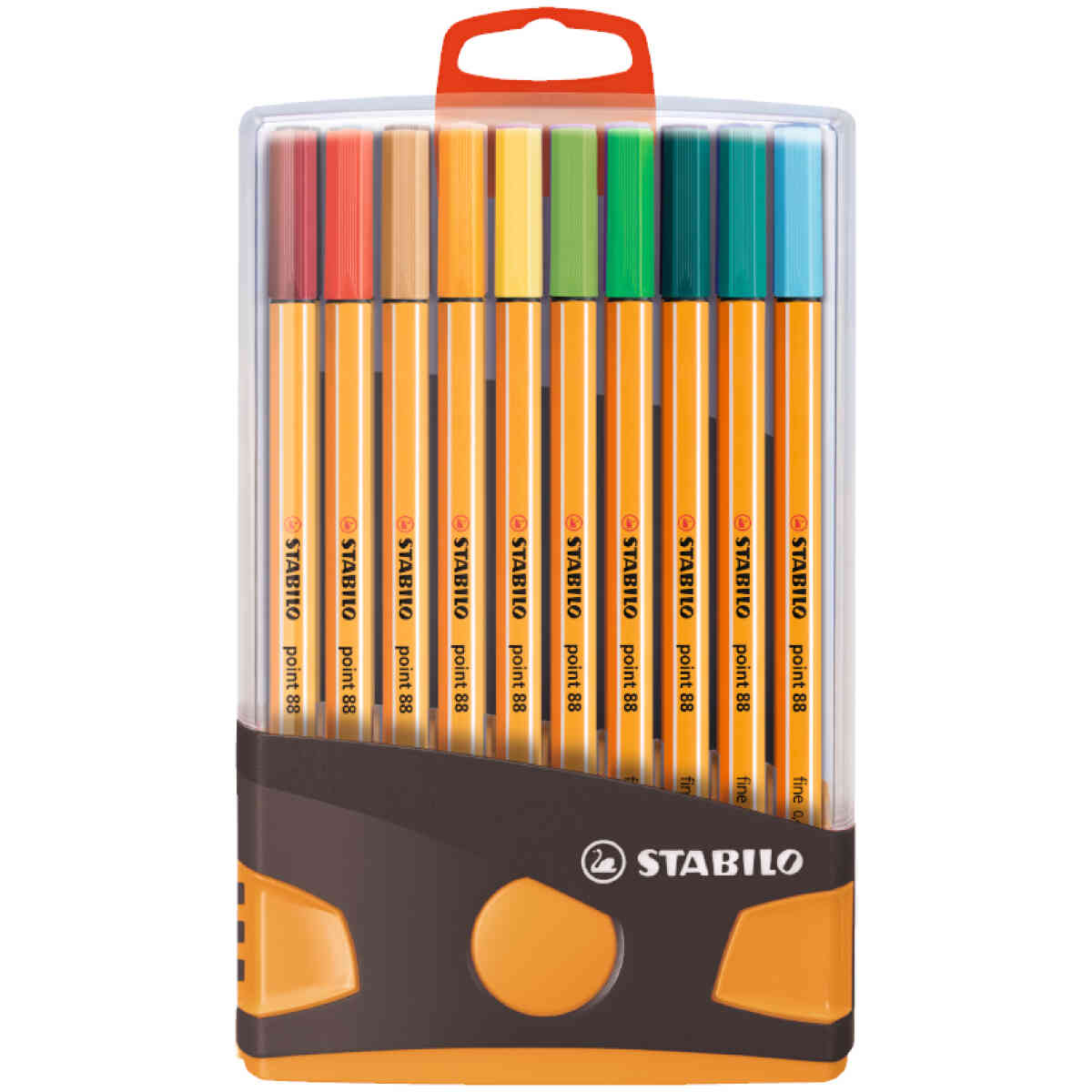 STABILO Point 88 20 Pack Color Parade Orange/Grå - Bild 3
