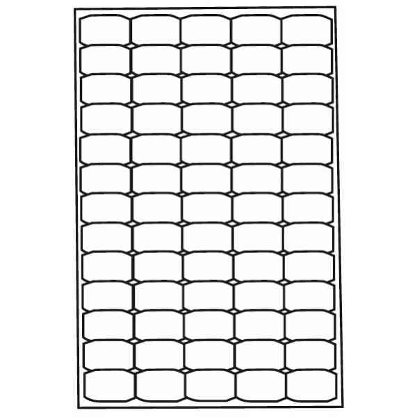 Kopierings & Laseretikett 38,1x21,2mm 100 Pack