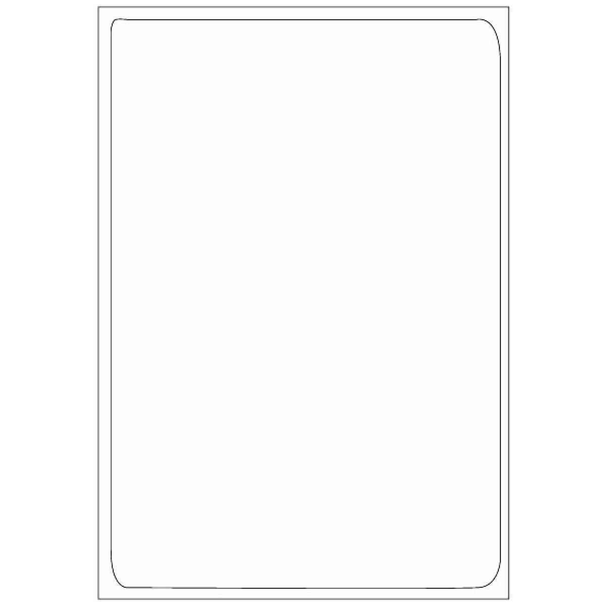 Kopierings & Laseretikett 199,6x289,1mm 25 Pack