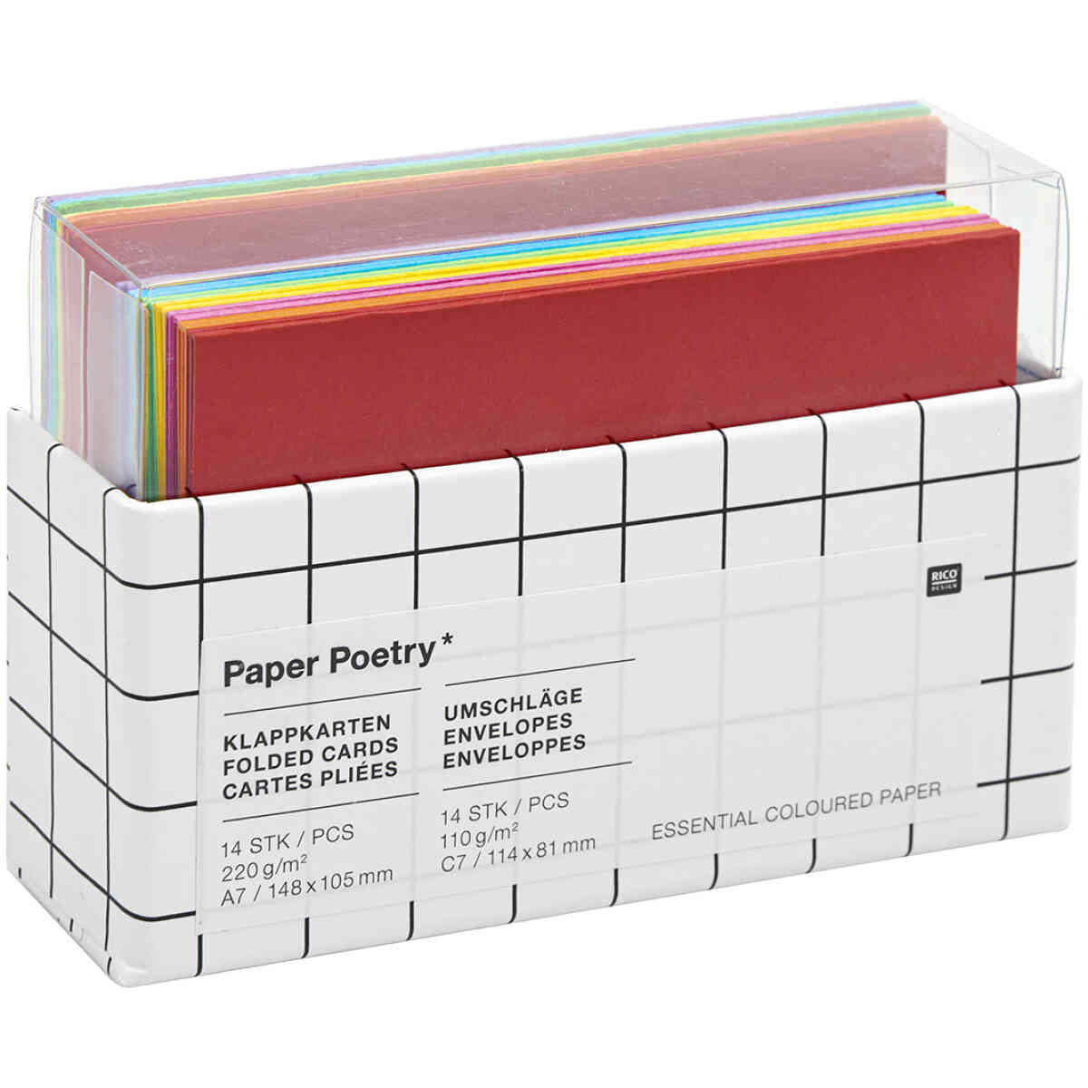 Card set Rainbow classic, A7/C7 FSC MIX