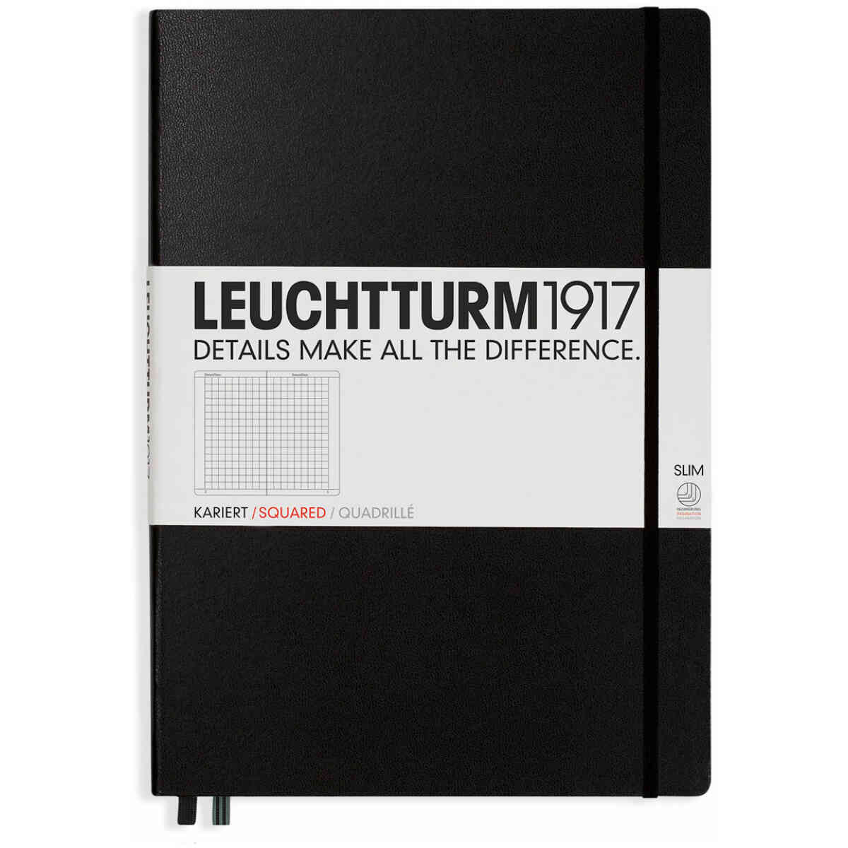 Leuchtturm1917 Notebook A4+ Slim Squared