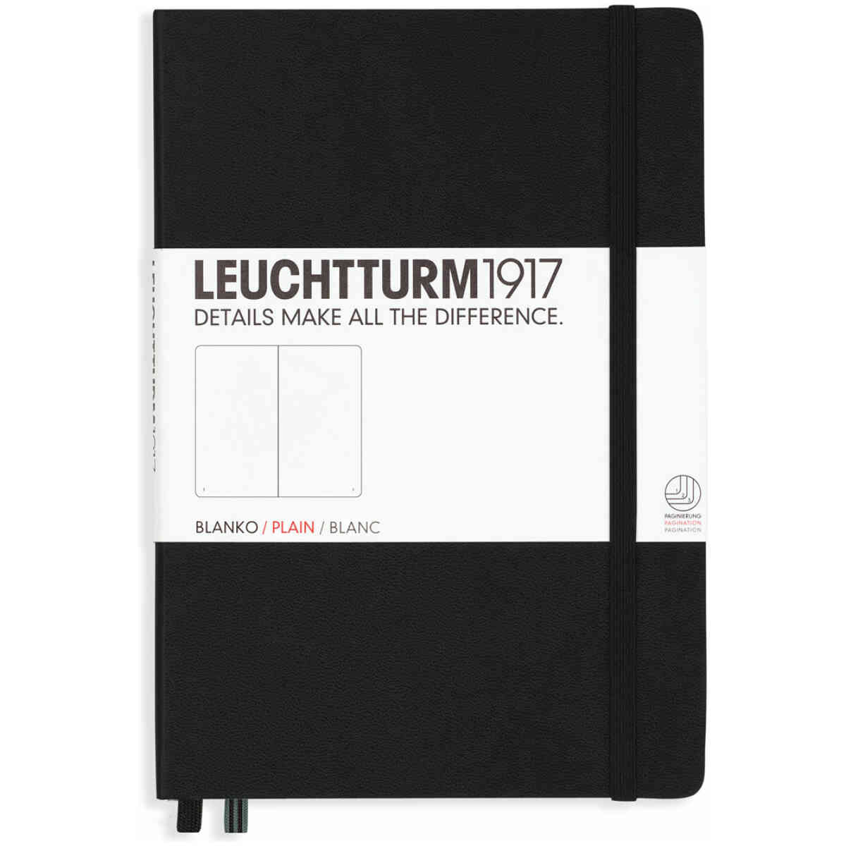 Leuchtturm1917 Notebook A5 Hard Plain