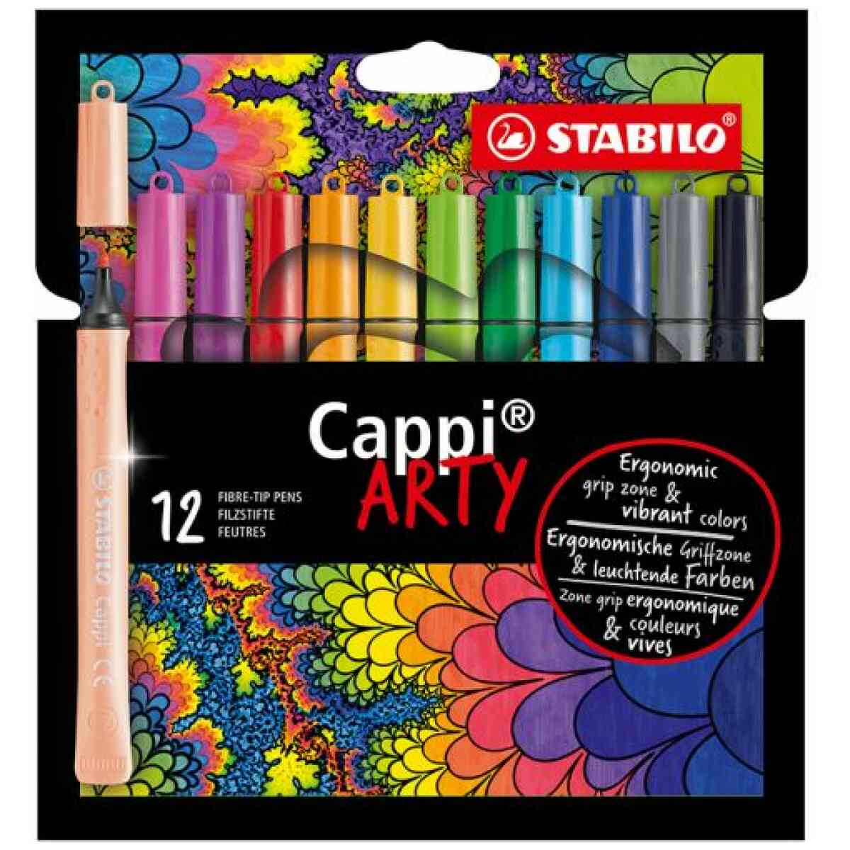 STABILO ARTY Cappi 12 Pack