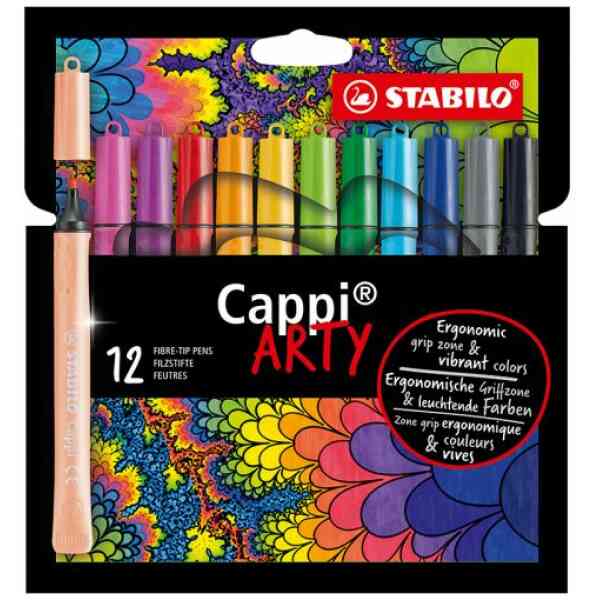 STABILO ARTY Cappi 12 Pack