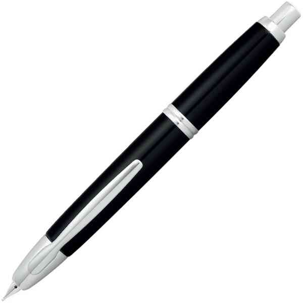 Capless Rhodium Trims - Black