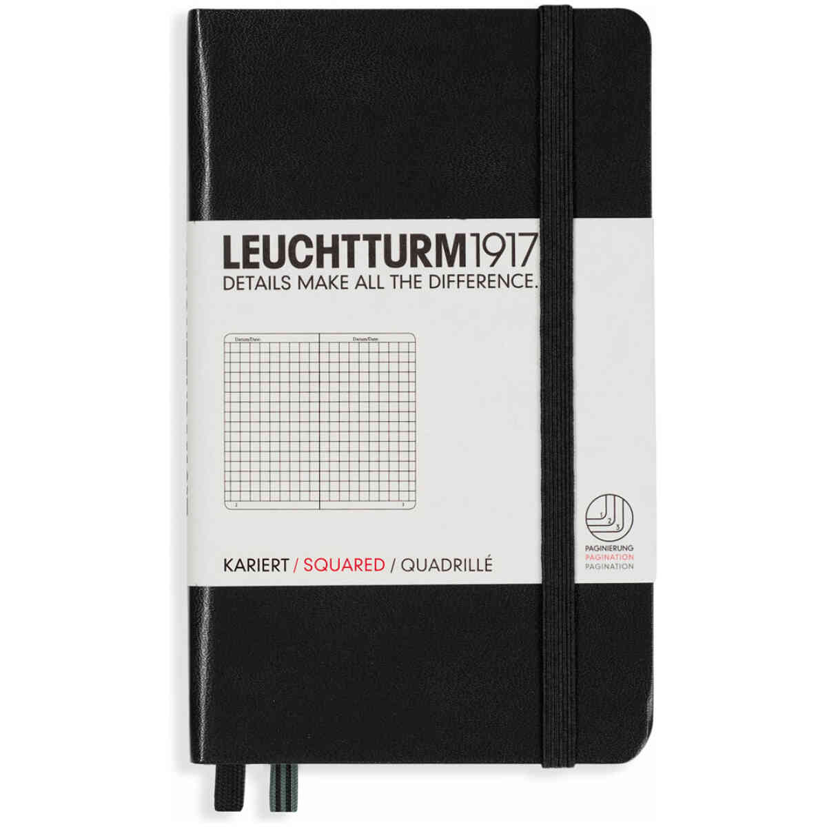 Leuchtturm1917 Notebook A6 Hard Squared