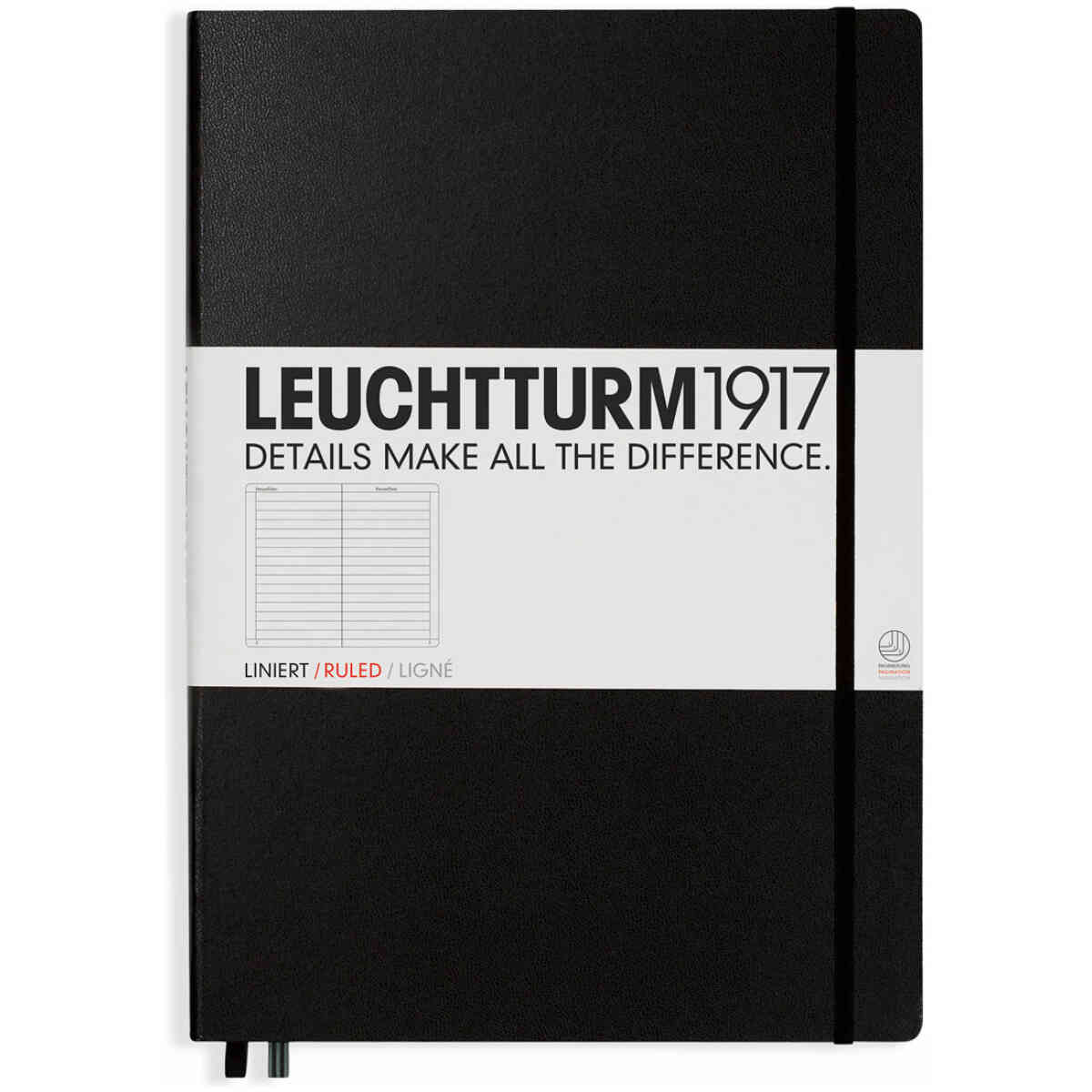 Leuchtturm1917 Notebook A4+ Classic Ruled