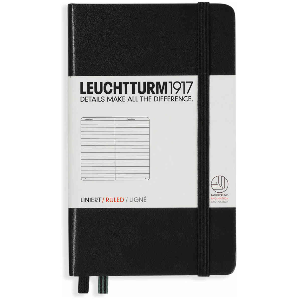 Leuchtturm1917 Notebook A6 Hard Ruled