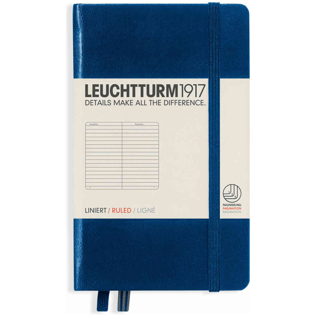 Leuchtturm1917 Notebook A6 Hard Ruled - Bild 5