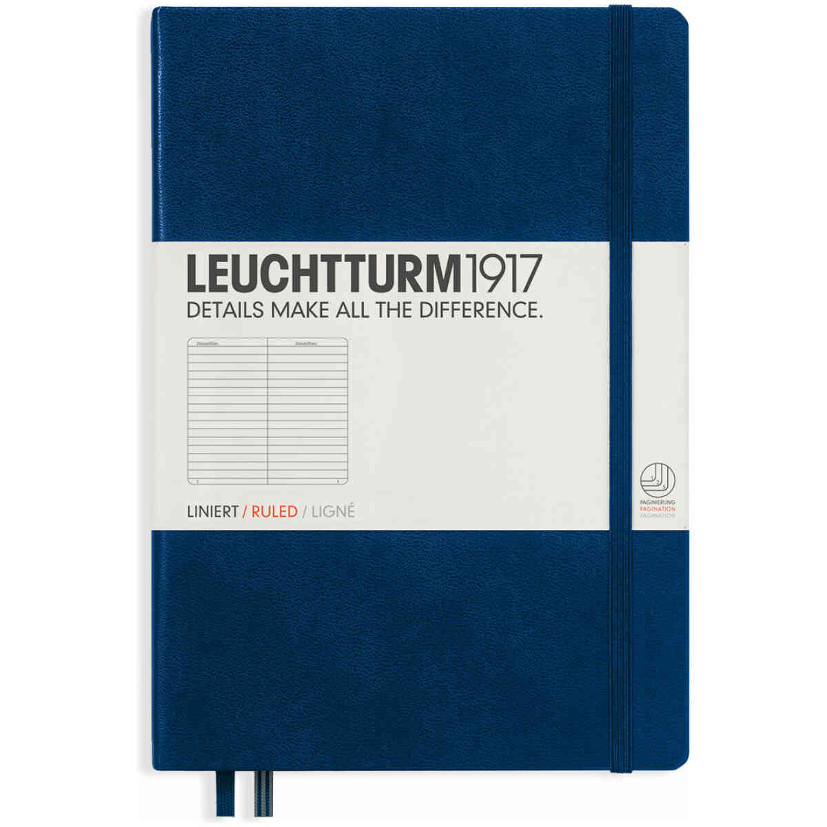 Leuchtturm1917 Notebook A5 Hard Ruled - Bild 6
