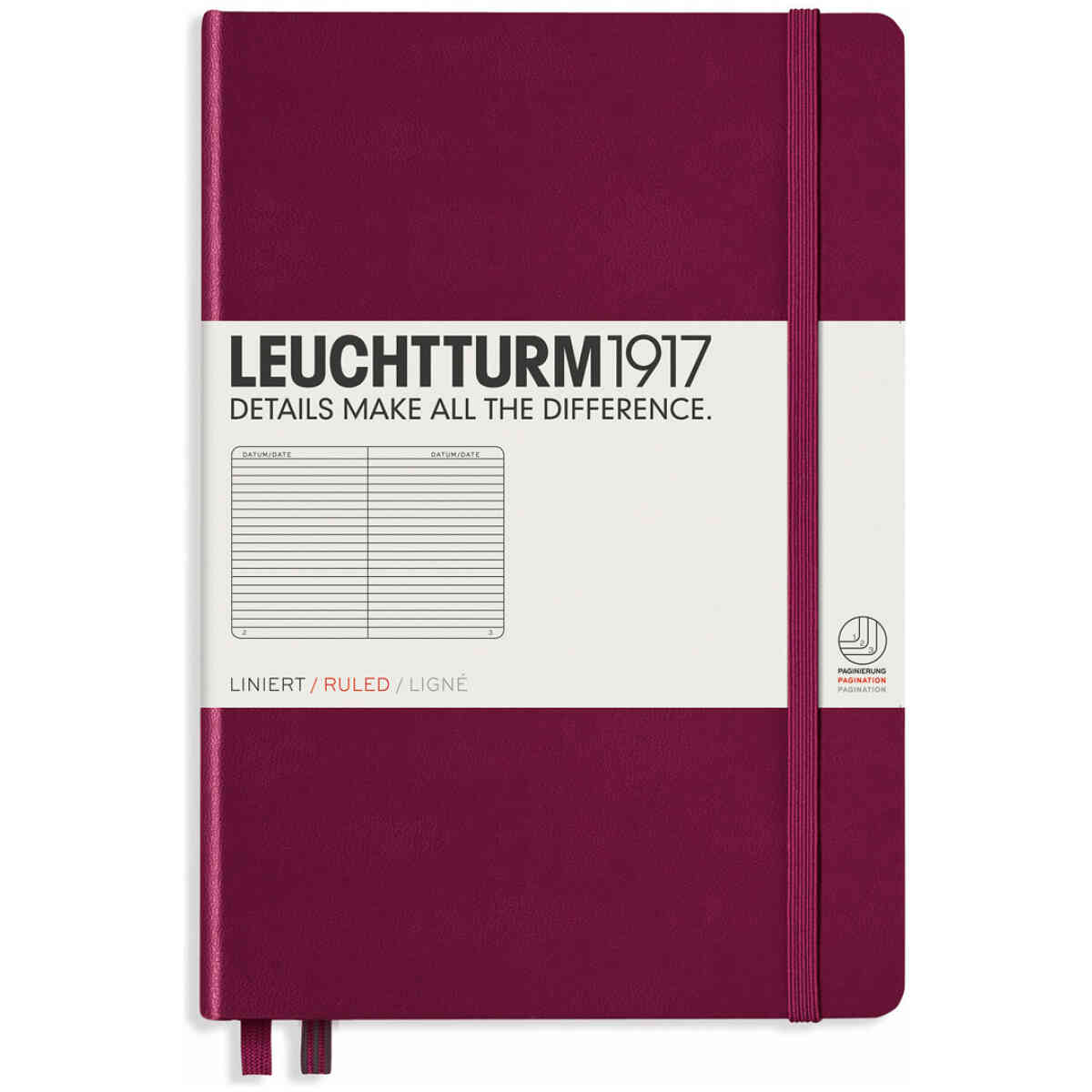 Leuchtturm1917 Notebook A5 Hard Ruled - Bild 8