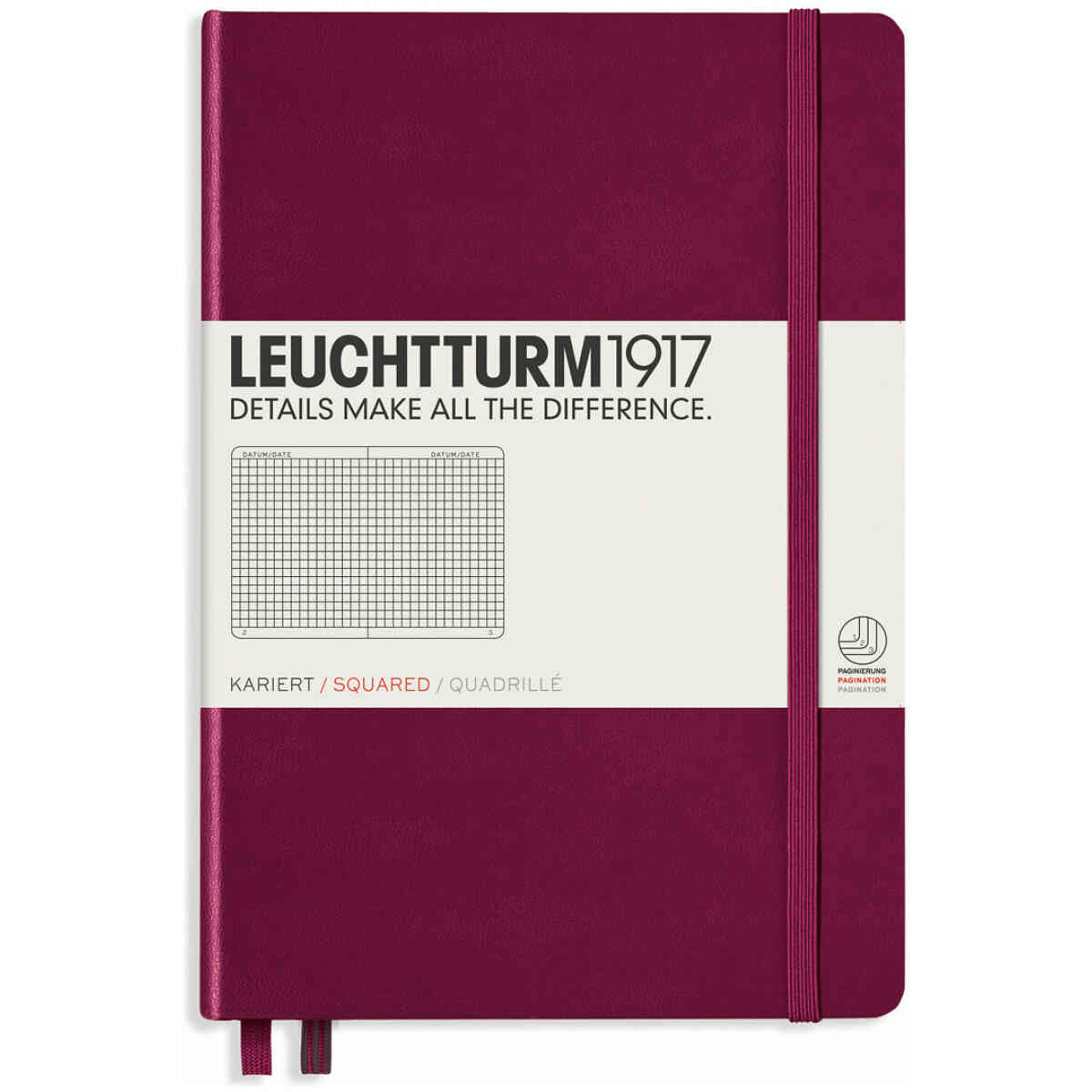 Leuchtturm1917 Notebook A5 Hard Squared - Bild 3
