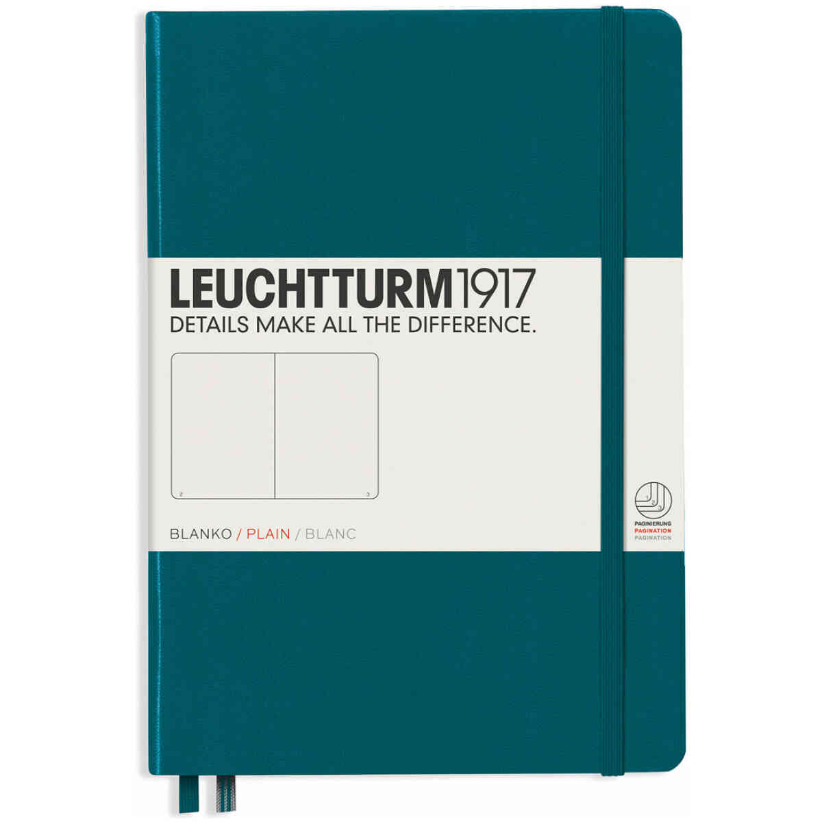 Leuchtturm1917 Notebook A5 Hard Plain - Bild 7