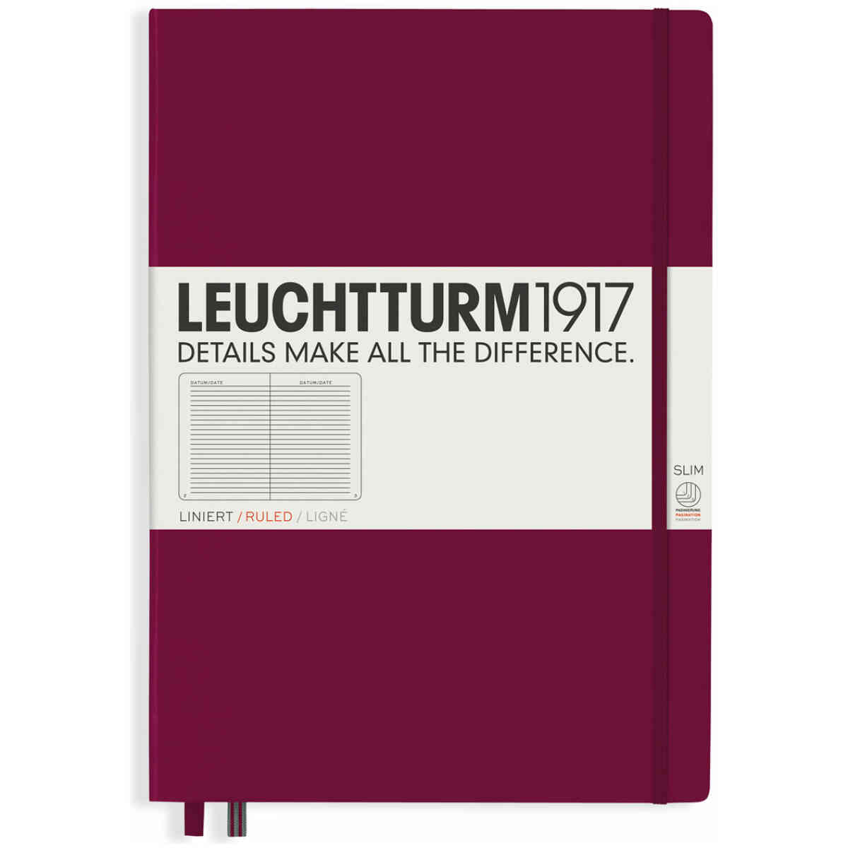Leuchtturm1917 Notebook A4+ Slim Ruled - Bild 3