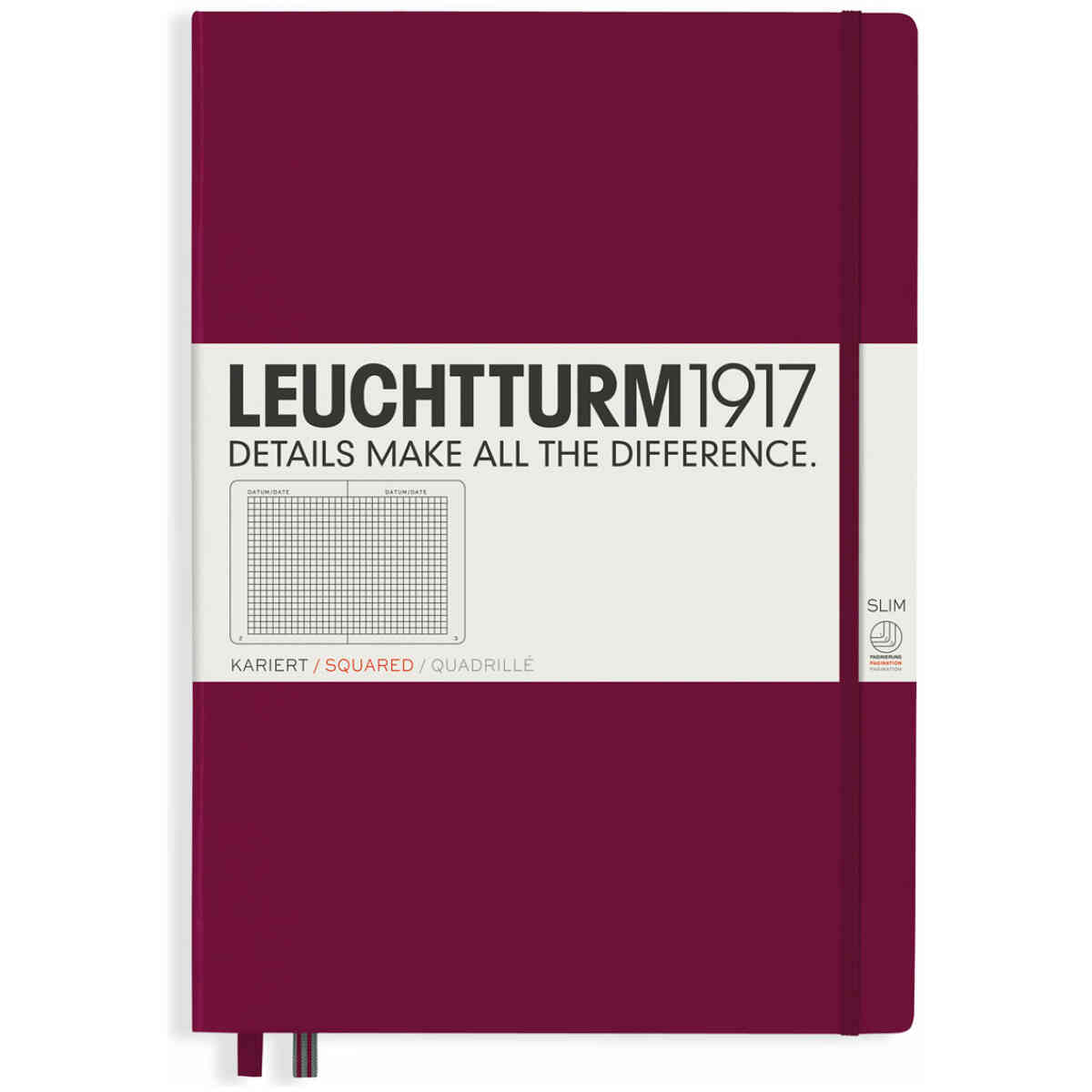 Leuchtturm1917 Notebook A4+ Slim Squared - Bild 2