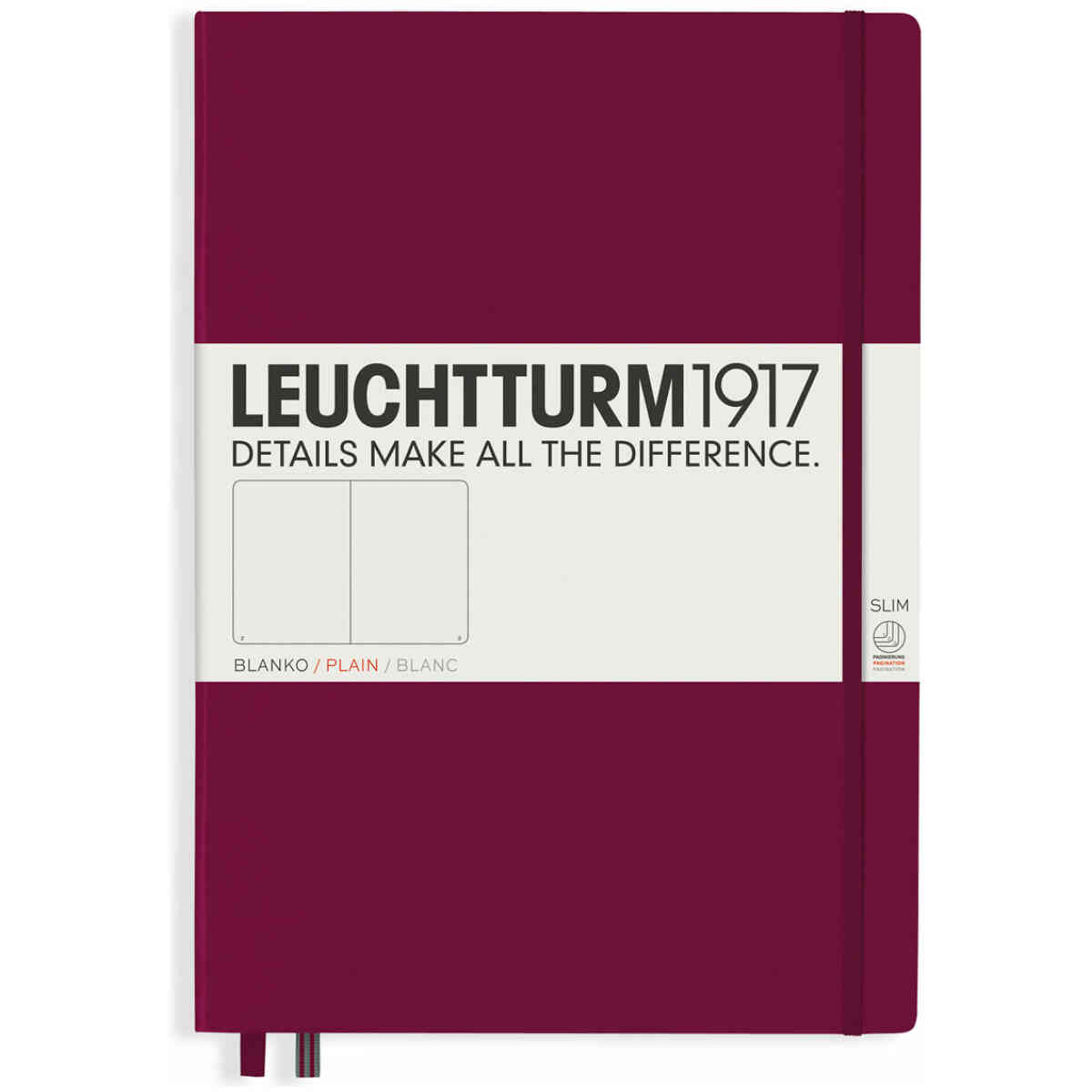 Leuchtturm1917 Notebook A4+ Slim Plain - Bild 5