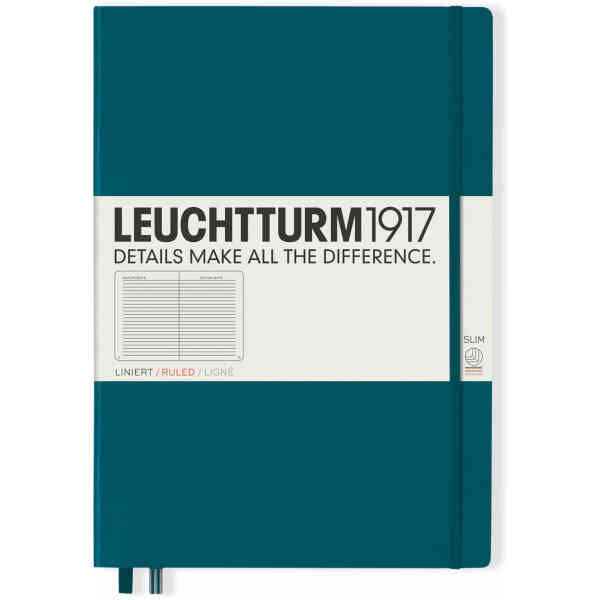 Leuchtturm1917 Notebook A4+ Slim Ruled