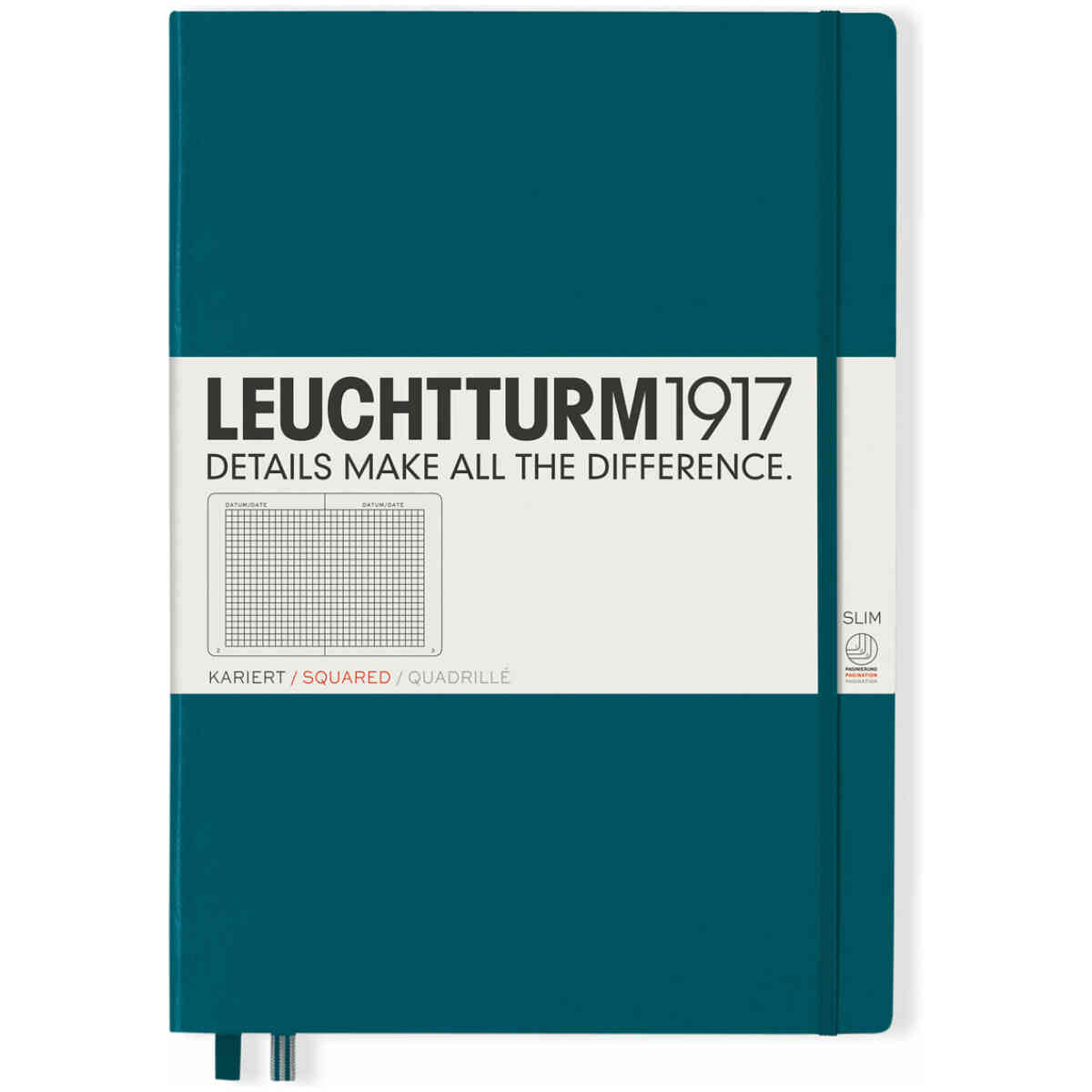 Leuchtturm1917 Notebook A4+ Slim Squared - Bild 4