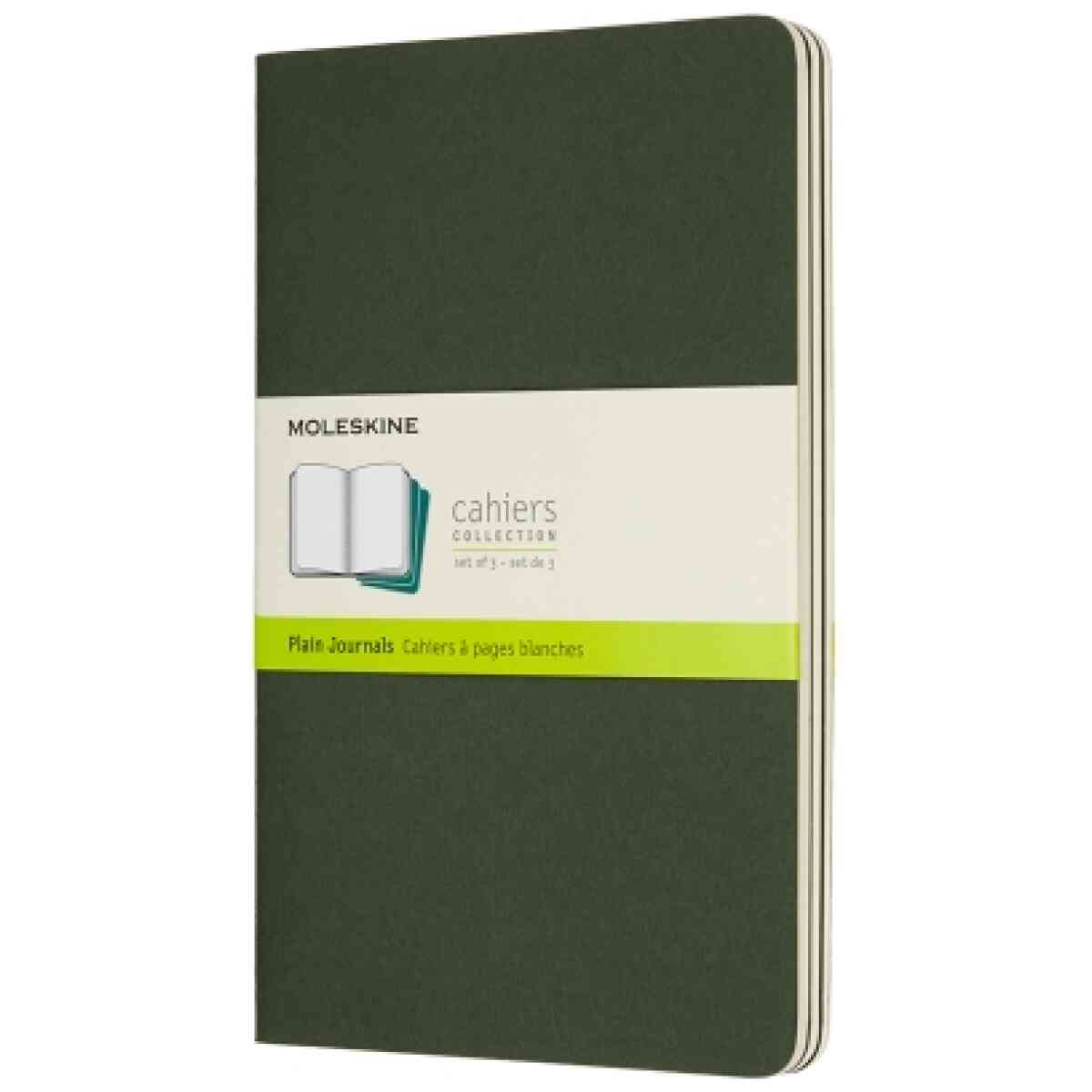 Cahier Journal Olinjerad Large 3-Pack
