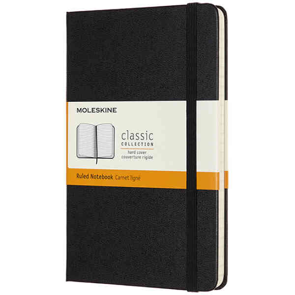 Classic Hard Linjerad Medium Svart