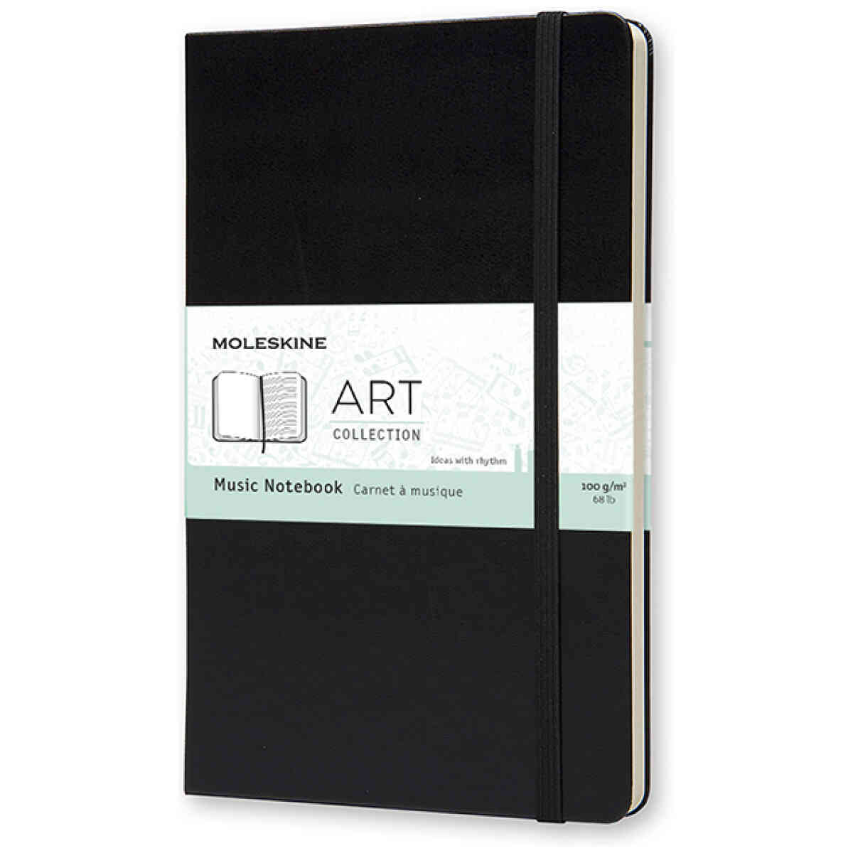 Art Music Notebook Svart Large - Bild 2