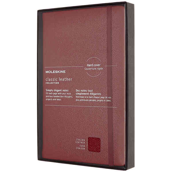Classic Leather Soft Linjerad Large