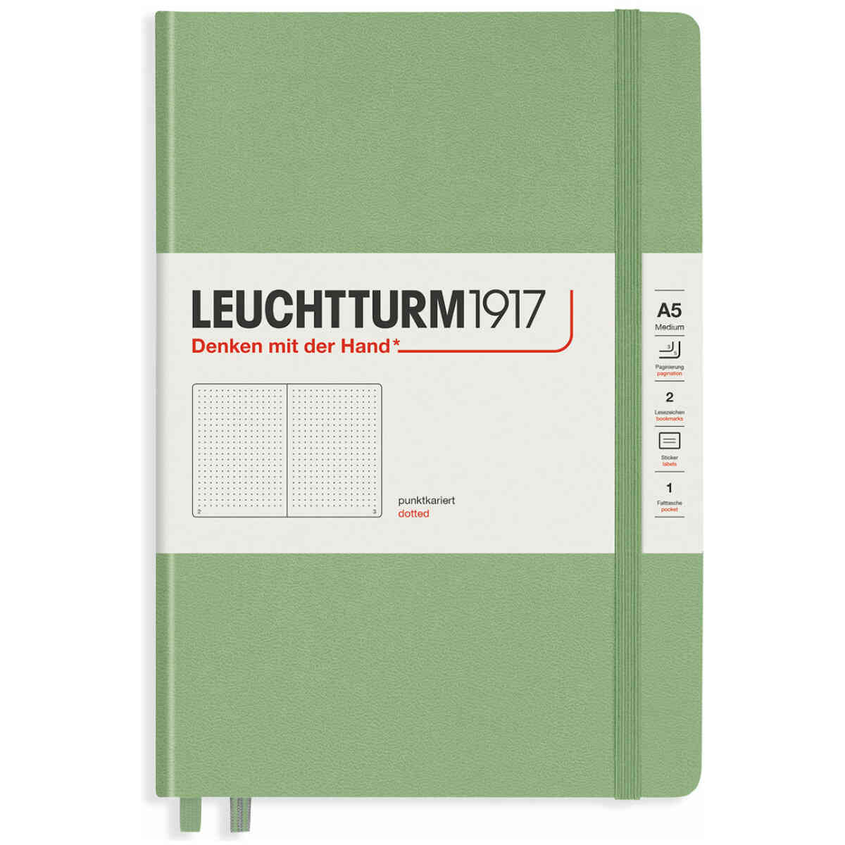 Leuchtturm1917 Notebook A5 Hard Dotted - Bild 4