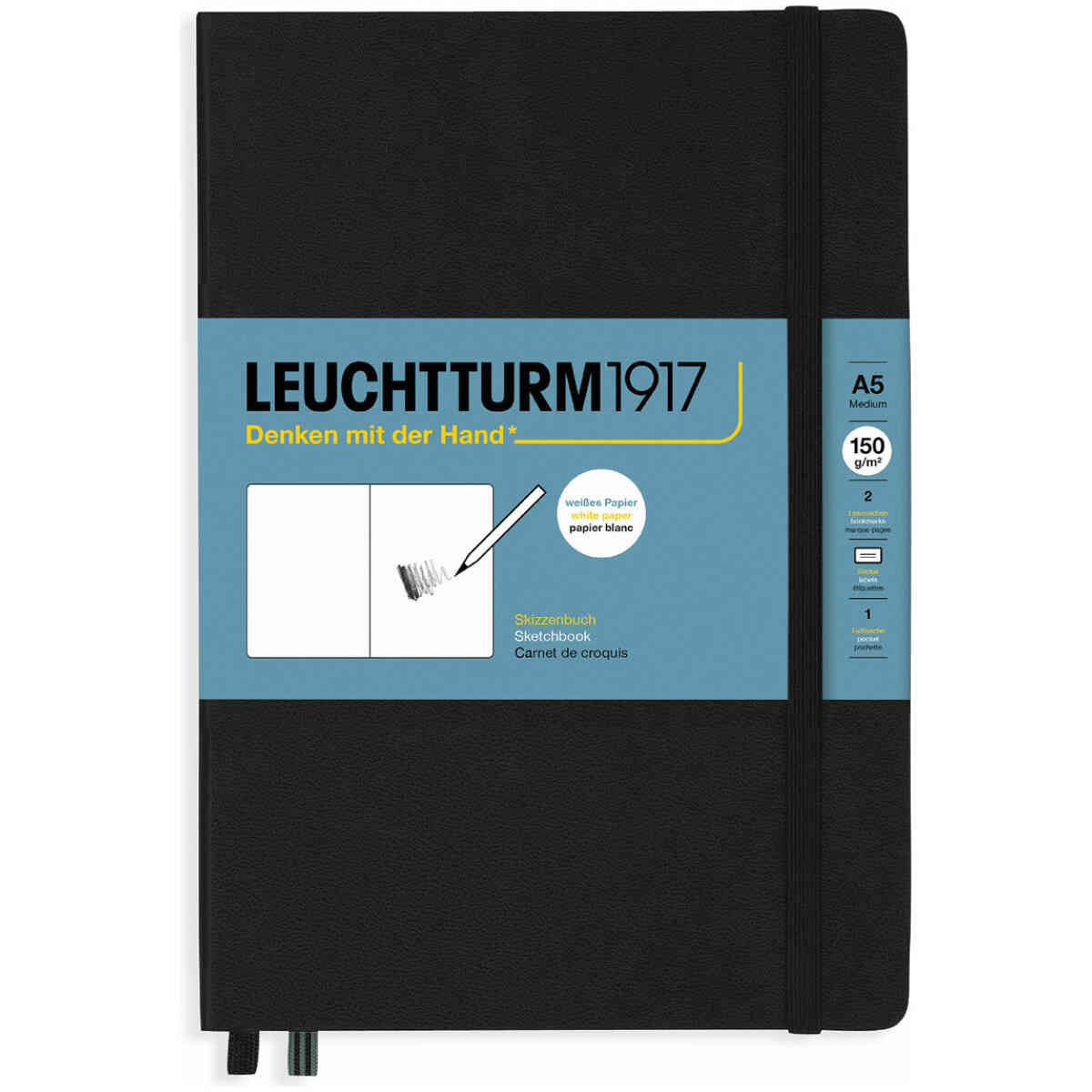 Leuchtturm1917 Sketchbook A5 Black
