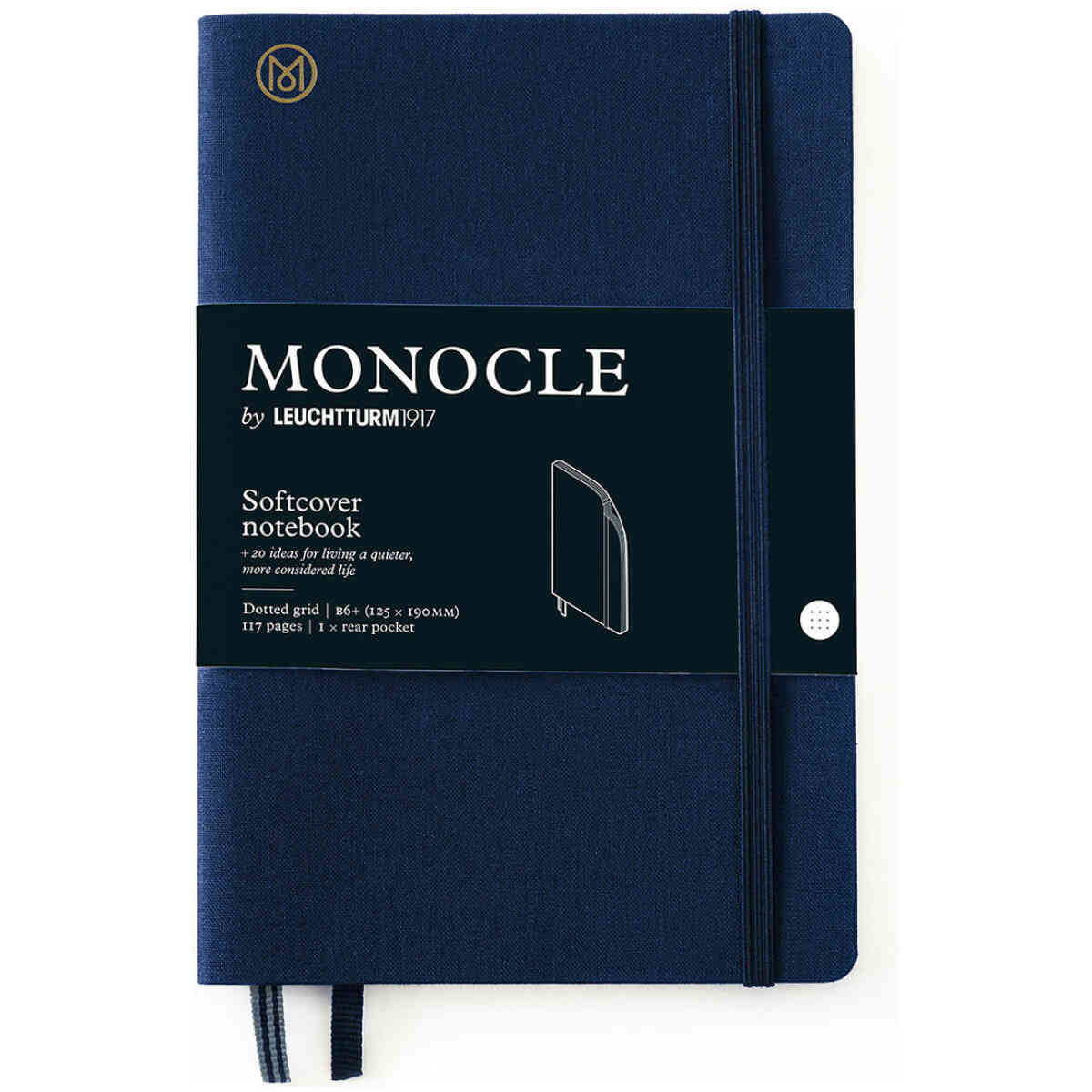 Leuchtturm1917 Notebook B6 Monocle Soft Prickad