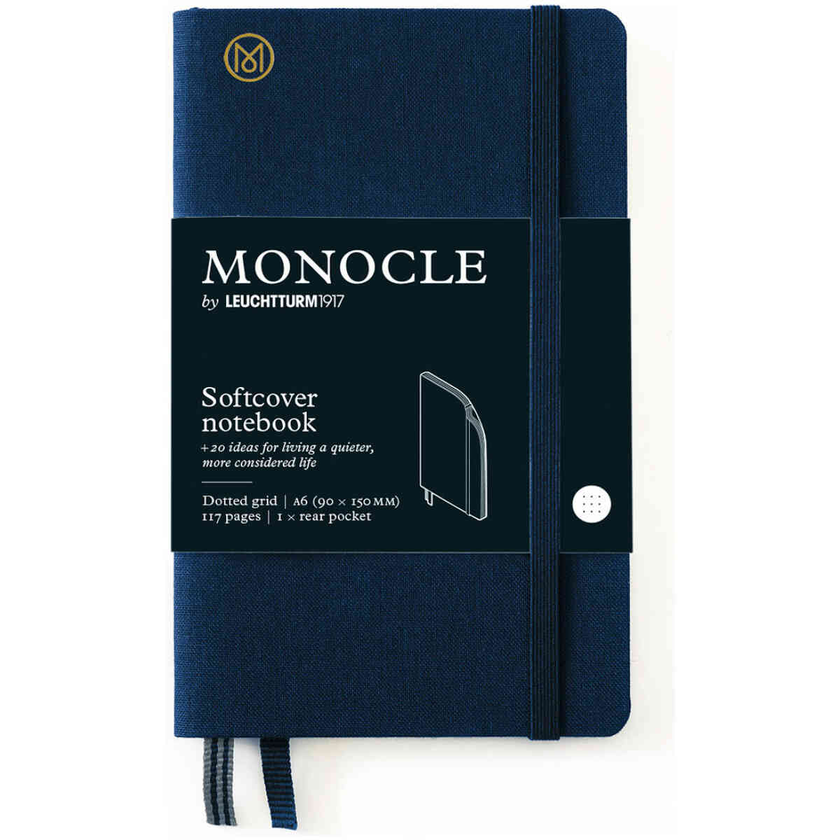 Leuchtturm1917 Notebook A6 Monocle Soft Prickad - Bild 3
